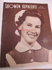 Suomen Kuvalehti 1957 nr 12, Turun rapsodia mm. Raili Linström, Martti Ratu, Hilkka Toivola, kuoleman junat Kuurila - Iittala, kenestä puolustusvoimain komentaja,