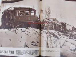 Suomen Kuvalehti 1957 nr 12, Turun rapsodia mm. Raili Linström, Martti Ratu, Hilkka Toivola, kuoleman junat Kuurila - Iittala, kenestä puolustusvoimain komentaja,