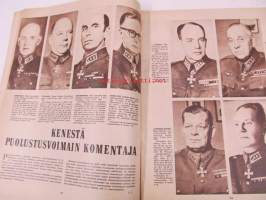 Suomen Kuvalehti 1957 nr 12, Turun rapsodia mm. Raili Linström, Martti Ratu, Hilkka Toivola, kuoleman junat Kuurila - Iittala, kenestä puolustusvoimain komentaja,