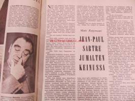 Suomen Kuvalehti 1957 nr 12, Turun rapsodia mm. Raili Linström, Martti Ratu, Hilkka Toivola, kuoleman junat Kuurila - Iittala, kenestä puolustusvoimain komentaja,