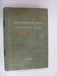 Metsäsanakirja suomi-ruotsi-saksa-englanti / Skogsordbok / Forstwörterbuch / Forest dictionary