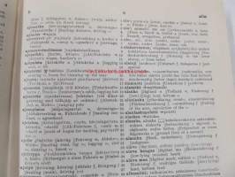 Metsäsanakirja suomi-ruotsi-saksa-englanti / Skogsordbok / Forstwörterbuch / Forest dictionary