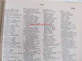 Metsäsanakirja suomi-ruotsi-saksa-englanti / Skogsordbok / Forstwörterbuch / Forest dictionary