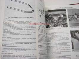 Ford Granada 1985 to 1988 -  1796 cc, 1993 cc, 2394 cc, 2792 cc, 2933 cc -owner´s workshop manual -omistajan korjaamo-ohjekirja englanniksi