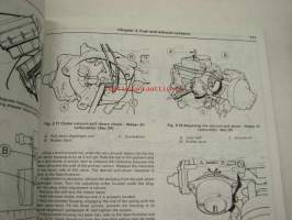 Ford Granada 1985 to 1988 -  1796 cc, 1993 cc, 2394 cc, 2792 cc, 2933 cc -owner´s workshop manual -omistajan korjaamo-ohjekirja englanniksi