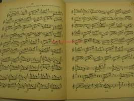 Kayser-Barmas violin-etyden op. 20 heft III -nuotit