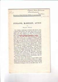 Finland, Karelen, Aunus