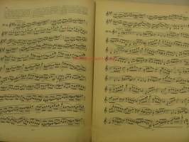 105 studies for the Violin Hans Benda &amp; Franz Wohlfart -nuotit