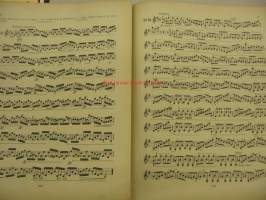 105 studies for the Violin Hans Benda &amp; Franz Wohlfart -nuotit