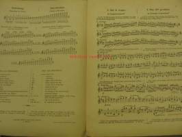 The study of positions for violin -nuotit
