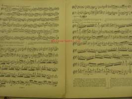 The study of positions for violin -nuotit