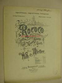 Rococo - Frühlingstraum -nuotit