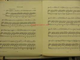 Populär Musik för violin och piano -nuotit