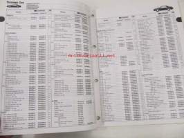 Denso Spark Plugs 1988 Recommendation Catalogue -sytytystulppaluettelo