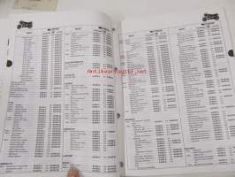 Denso Spark Plugs 1986-1987 Recommendation Catalogue -sytytystulppaluettelo