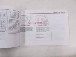 Honda Marine BF35A, BF45A Owner&#039;s manual -perämoottori käyttöohjekirja