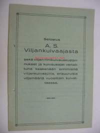 Selostus A.S. viljankuivaajasta -myyntiesite