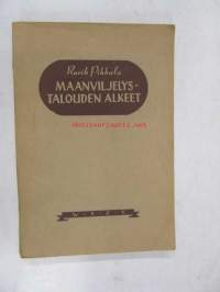 Maanviljelystalouden alkeet