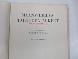 Maanviljelystalouden alkeet