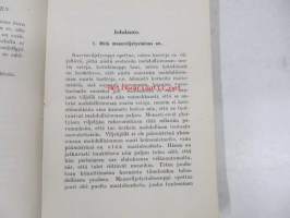 Maanviljelystalouden alkeet