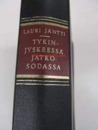 Tykinjyskeessä jatkosodassa. Suomen joutuminen jatkosotaan, käydyt taistelut, rauha, vaaran vuodet ja nykypäivä tykkimiehen näkökulmasta