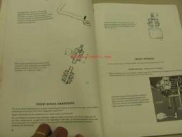 Vauxhall Chevette Service training manual Front axle and front suspension, brakes, steering
