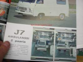 Peugeot 504, J7 ambulanssit 1975 -myyntiesite