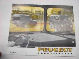 Peugeot pakettiautot 1964 -myyntiesite