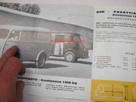 Peugeot pakettiautot 1964 -myyntiesite
