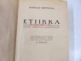 Etiikka : Eetilliset periaatteet ja niiden soveltaminen tärkeimpiin elämänsuhteisiin