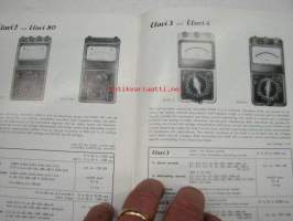 H&amp;B Elima electrical measuring instruments -luettelo