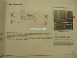 Volvo 240 Diesel 1984 instruktionsbok  -käyttöohjekirja