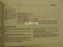 Volvo 244 Diesel 1981 instruktionsbok  -käyttöohjekirja