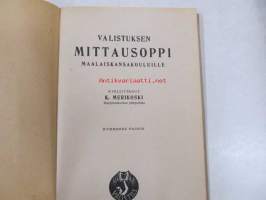 Valistuksen mittausoppi maalaiskansakouluille