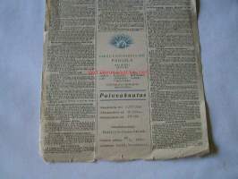 Palovakuutuskirja  toukokuun 7 pv 1940