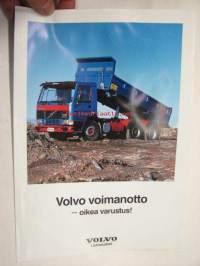 Volvo voimanotto - oikea varustus -myyntiesite