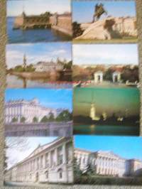 Leningrad korttikuvia vuodelta 1980  sarja 16 kpl