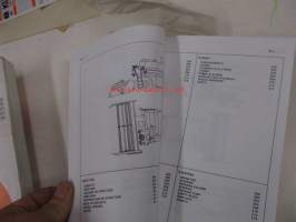 Massey-Ferguson 240 combine parts book -varaosaluettelo