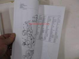 Massey-Ferguson 240 combine parts book -varaosaluettelo