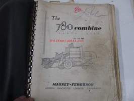 Massey-Ferguson 780 Combine Parts list -leikkuupuimuri varaosaluettelo