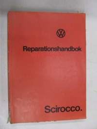 Volvo Scirocco Reparationshandbok -korjausohjekirja ruotsiksi