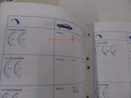 AC Delco Brake Parts / Jarruosat -luettelo