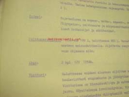 Sisu K-44SU (4x4+2) nelipyörävetoinen kuorma-auton alusta teliakselistolla - etuakselisto ja telin etummainen akselisto vetävä / tekniset tiedot -tehtaan