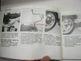 Volvo 66DL, 66GL -käyttöohjekirja