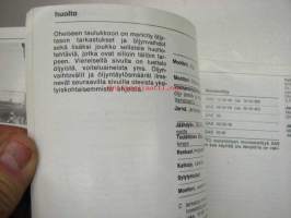 Volvo 66DL, 66GL -käyttöohjekirja