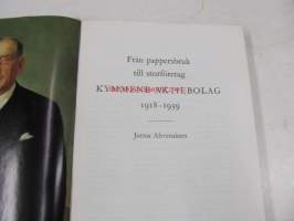 Från pappersbruk till storföretag : Kymmene Aktiebolag 1918-1939