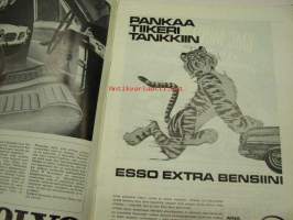 Moottoriurheilu 1965 nr 9, sis. mm. seuraavat artikkelit / kuvat, mainokset; Imatran ajot, Tietokoneesta Imatran tulokset, Tauno Nurmen 350 ccm V-8, XV Jyväskylän