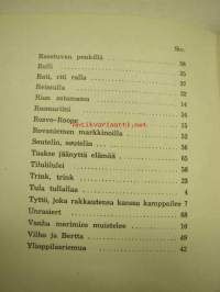 Laulupillereitä 1957 / Orion lääketehtaan laulukirja