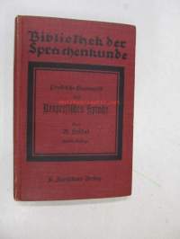 Bibliothek der Sprachenkunde - Practische Grammatik der Neupersischen Sprache -kielioppi, uuspersia