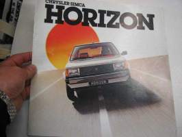 Chrysler Simca Horizon -myyntiesite
